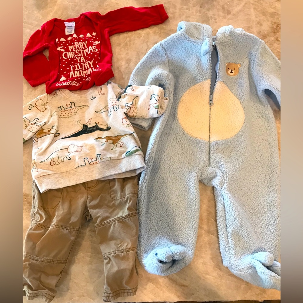 6-9 month winter boy bundle